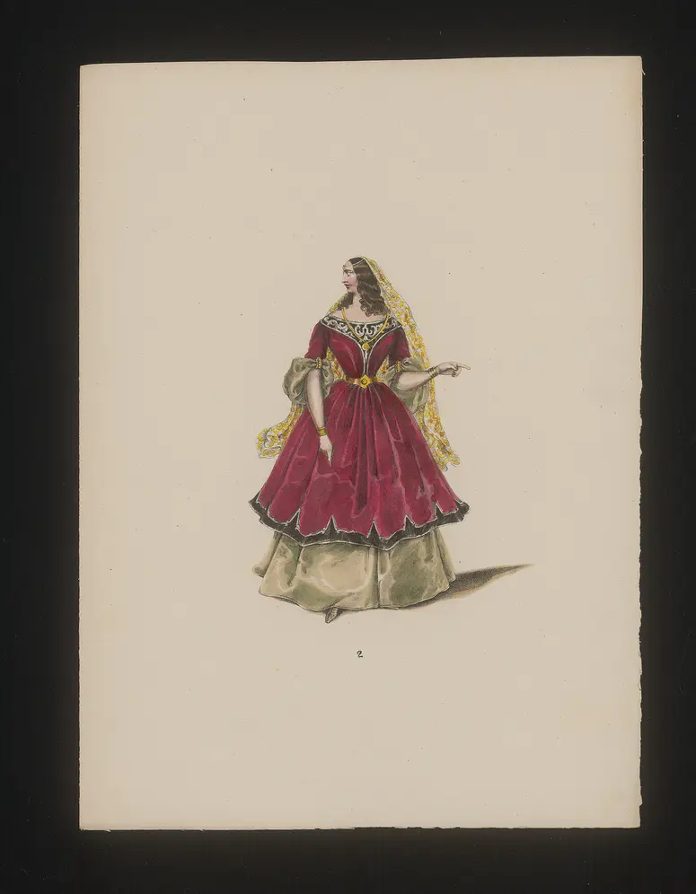 Il Templario, Titel der Serie: Neue Costume-Sammlung verschiedener Zeiten und Nationen