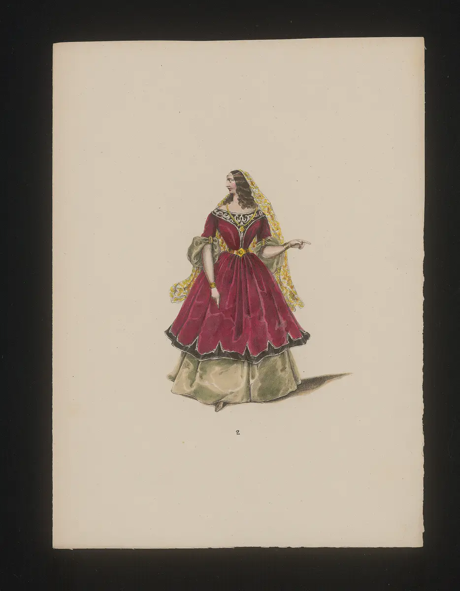 Il Templario, Titel der Serie: Neue Costume-Sammlung verschiedener Zeiten und Nationen