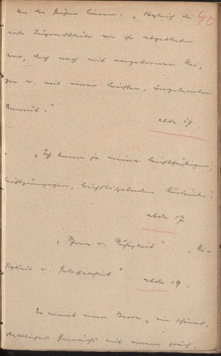 Aufzeichnung