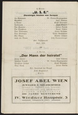 Rund um den Mittelpunkt, Theater und Kabarett Hölle