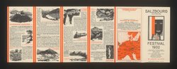 Salzburger Festspiele 1932, Titel in Vorlageform: Salzbourg Festival 1932, Verweis auf Stücktitel: Cosi fan tutte, Verweis auf Stücktitel: Entführung aus dem Serail, Verweis auf Stücktitel: Fidelio, Verweis auf Stücktitel: Die Frau ohne Schatten, Verweis auf Stücktitel: Die Hochzeit des Figaro, Verweis auf Stücktitel: Oberon, Verweis auf Stücktitel: Orpheus und Eurydike, Verweis auf Stücktitel: Der Rosenkavalier, Verweis auf Stücktitel: Zauberflöte, Verweis auf Stücktitel: Jedermann, Verweis auf Stücktitel: Das jüngste Gericht