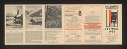 Salzburger Festspiele 1938, Titel in Vorlageform: Salzburg Festival 1938, Verweis auf Stücktitel: Cosi fan tutte, Verweis auf Stücktitel: Don Giovanni, Verweis auf Stücktitel: Falstaff, Verweis auf Stücktitel: Fidelio, Verweis auf Stücktitel: Die Meistersinger von Nürnberg, Verweis auf Stücktitel: Le nozze di figaro, Verweis auf Stücktitel: Orpheus und Eurydike, Verweis auf Stücktitel: Der Rosenkavalier, Verweis auf Stücktitel: Tannhäuser, Verweis auf Stücktitel: Die Zauberflöte, Verweis auf Stücktitel: Jedermann, Verweis auf Stücktitel: Faust