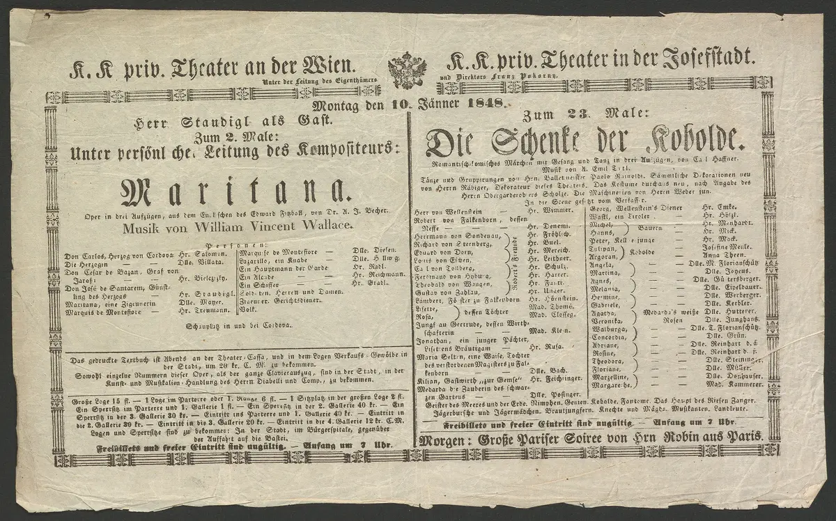 Maritana, Die Schenke der Kobolde