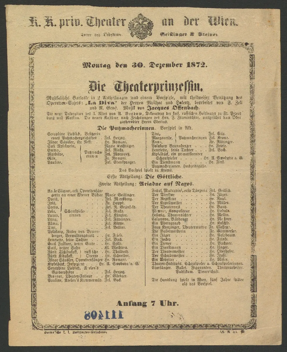 Die Theaterprinzessin