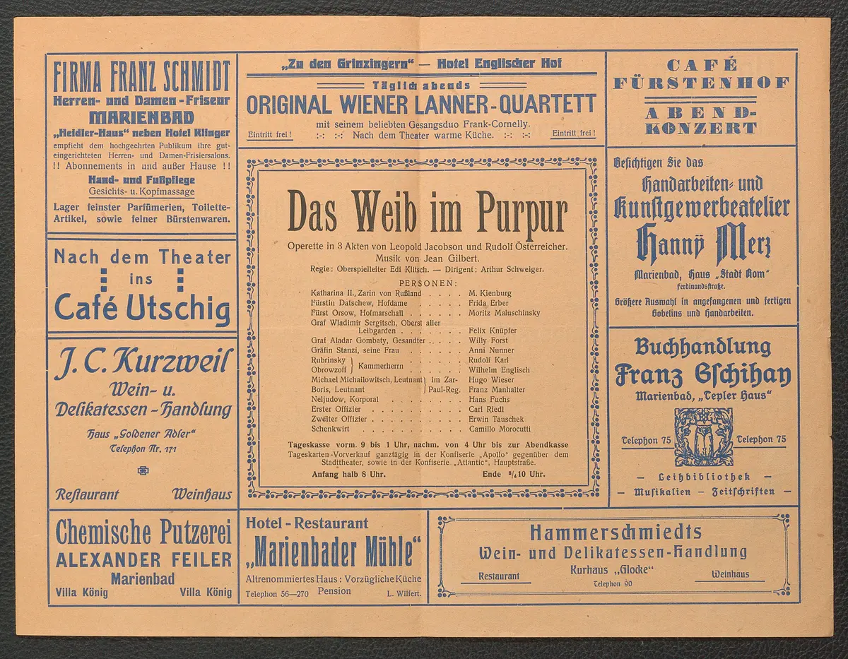 Das Weib im Purpur