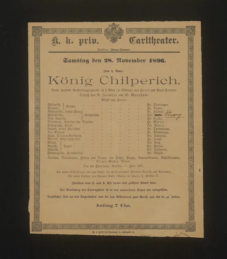 König Chilperich