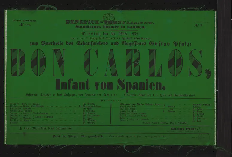 Don Carlos, Infant von Spanien
