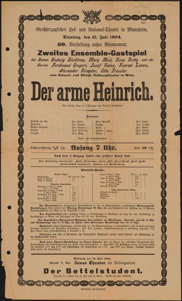 Der arme Heinrich