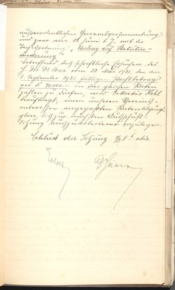 Protokolle der Ausschusssitzungen des Vereines des Deutschen Volkstheaters in Wien