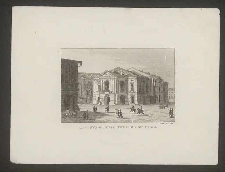 Prag, Ständetheater, Alternativtitel: Prag, Ständisches Theater, Titel in Vorlageform: Das ständische Theater in Prag