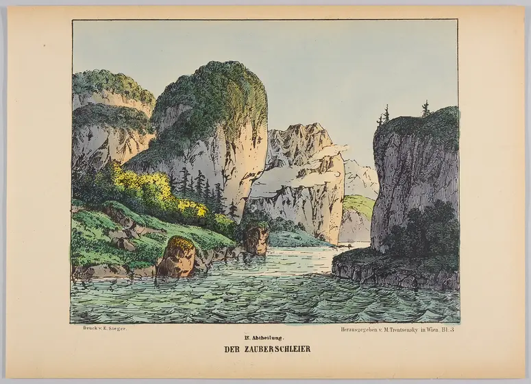 Der Zauberschleier, Titel der Serie: Trentsensky-Bogen, Titel der Serie: Mignon-Theater