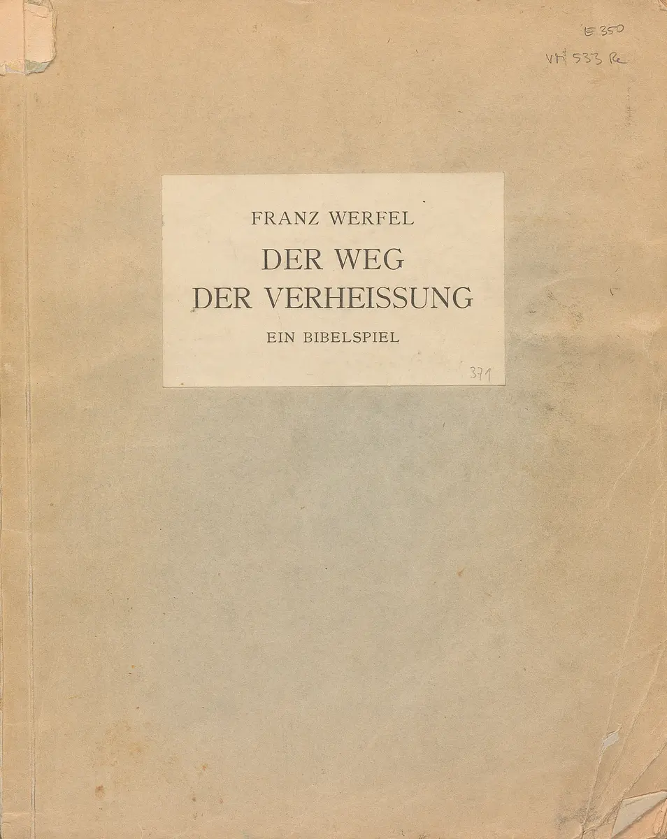 Der Weg der Verheißung. Ein Bibelspiel in vier Teilen