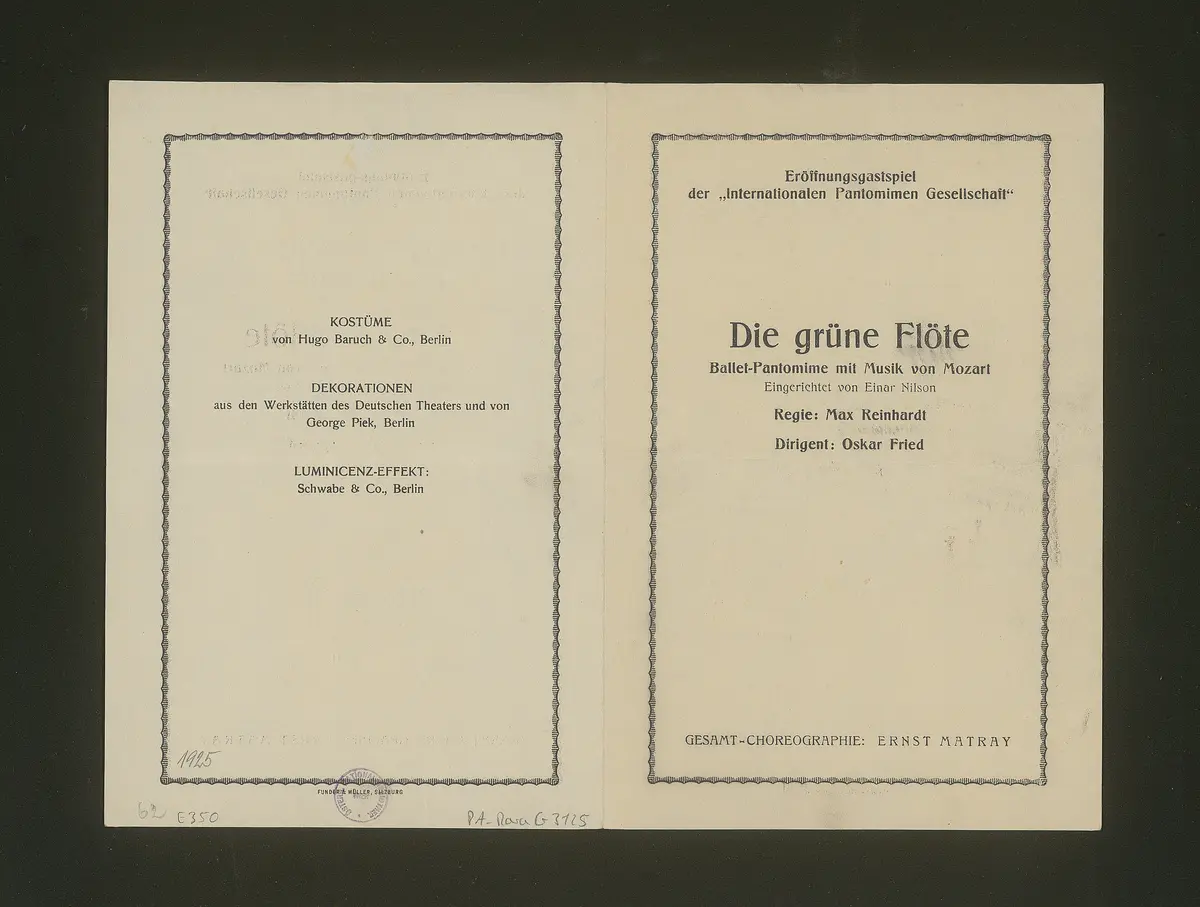 Die grüne Flöte