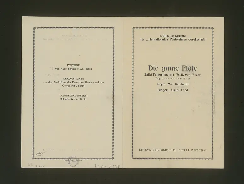 Die grüne Flöte