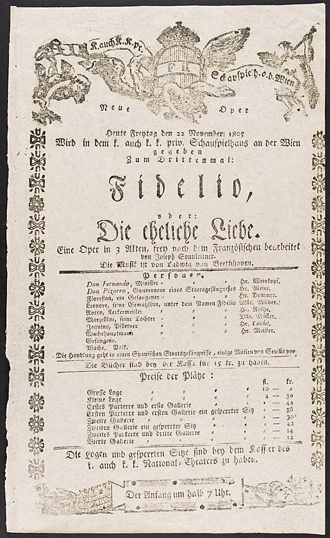 Fidelio oder Die eheliche Liebe