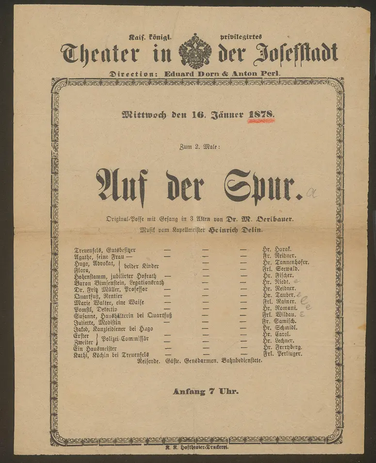 Auf der Spur