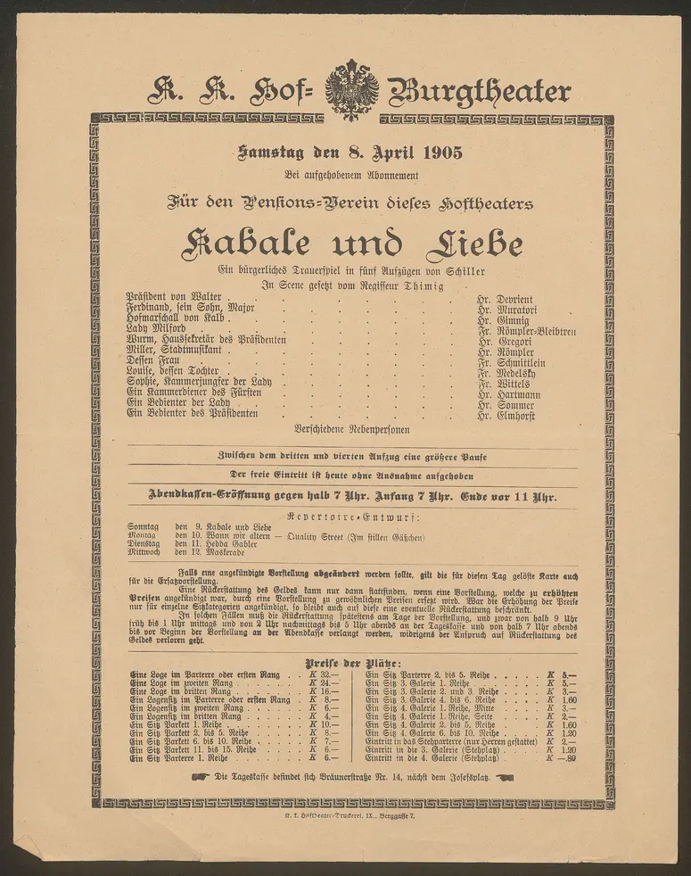 Kabale und Liebe