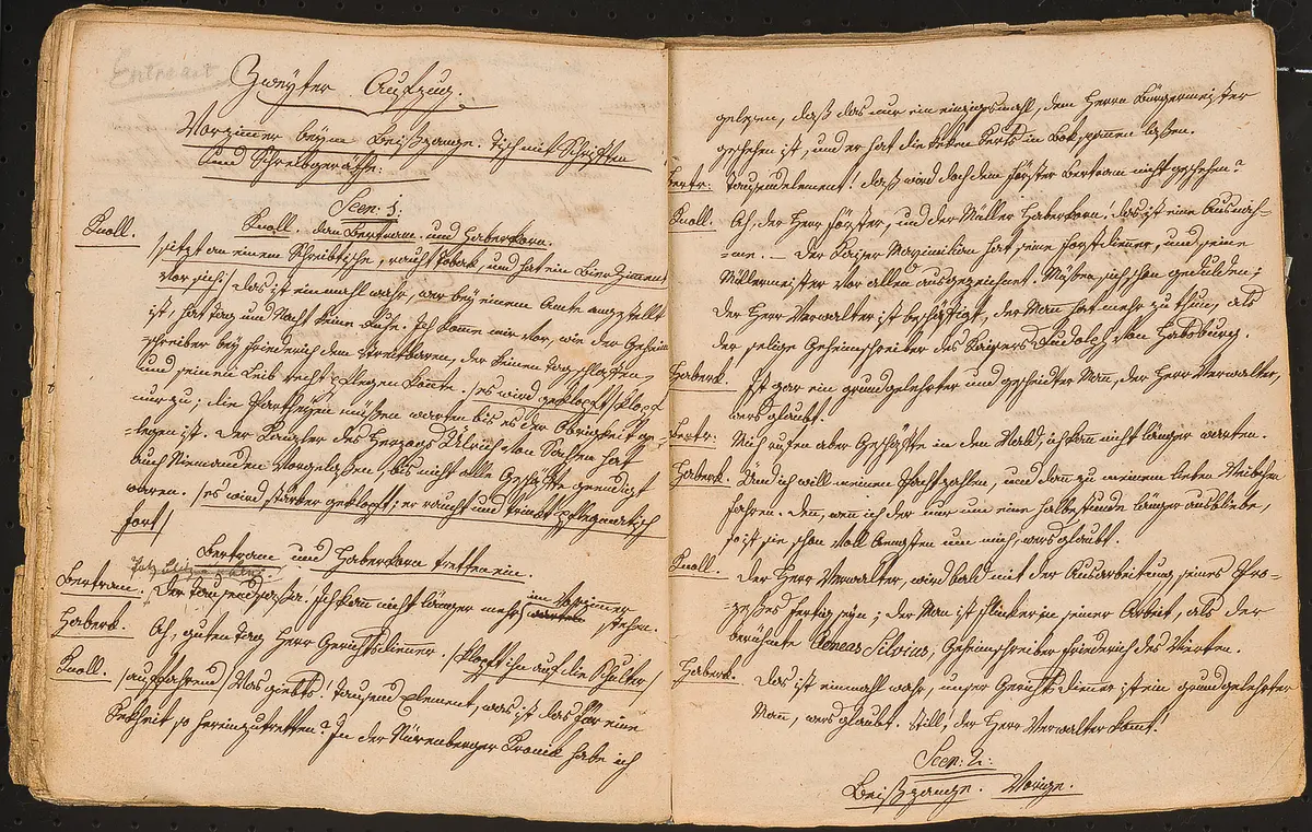 Die Schreckensnacht am Kreuzwege oder: Der Freyschütze