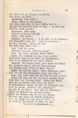 Landfrieden. Deutsche Komödie in drei Aufzügen