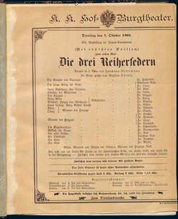 Die drei Reiherfedern