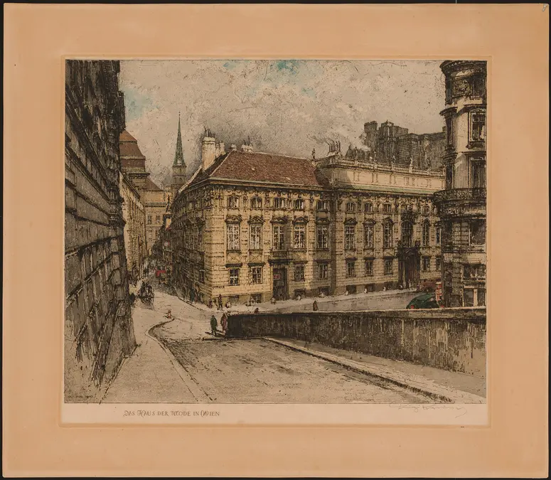 Wien (allgemein), Palais Lobkowitz, Titel in Vorlageform: Das Haus der Mode in Wien