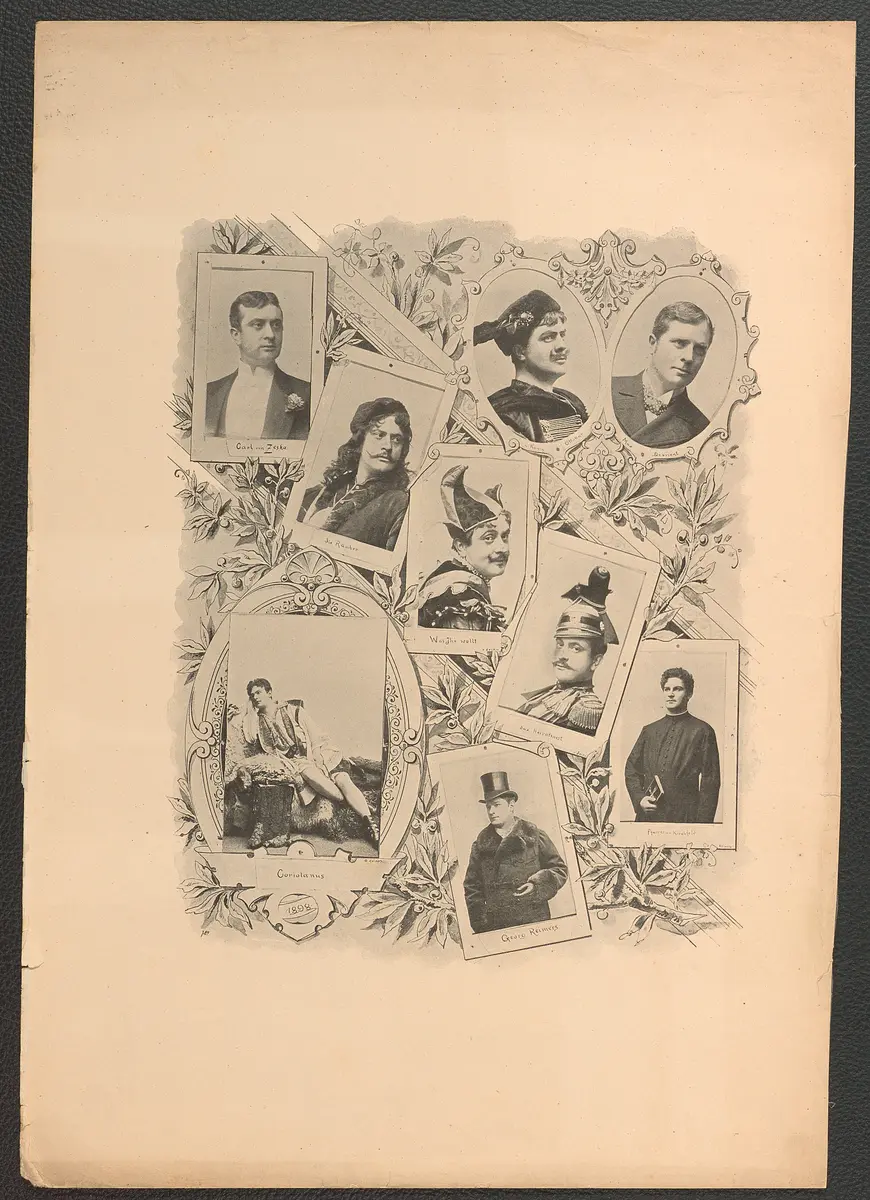Ensemblemitglieder des Burgtheaters in Wien, Weiterer Titel: Wien, Burgtheater