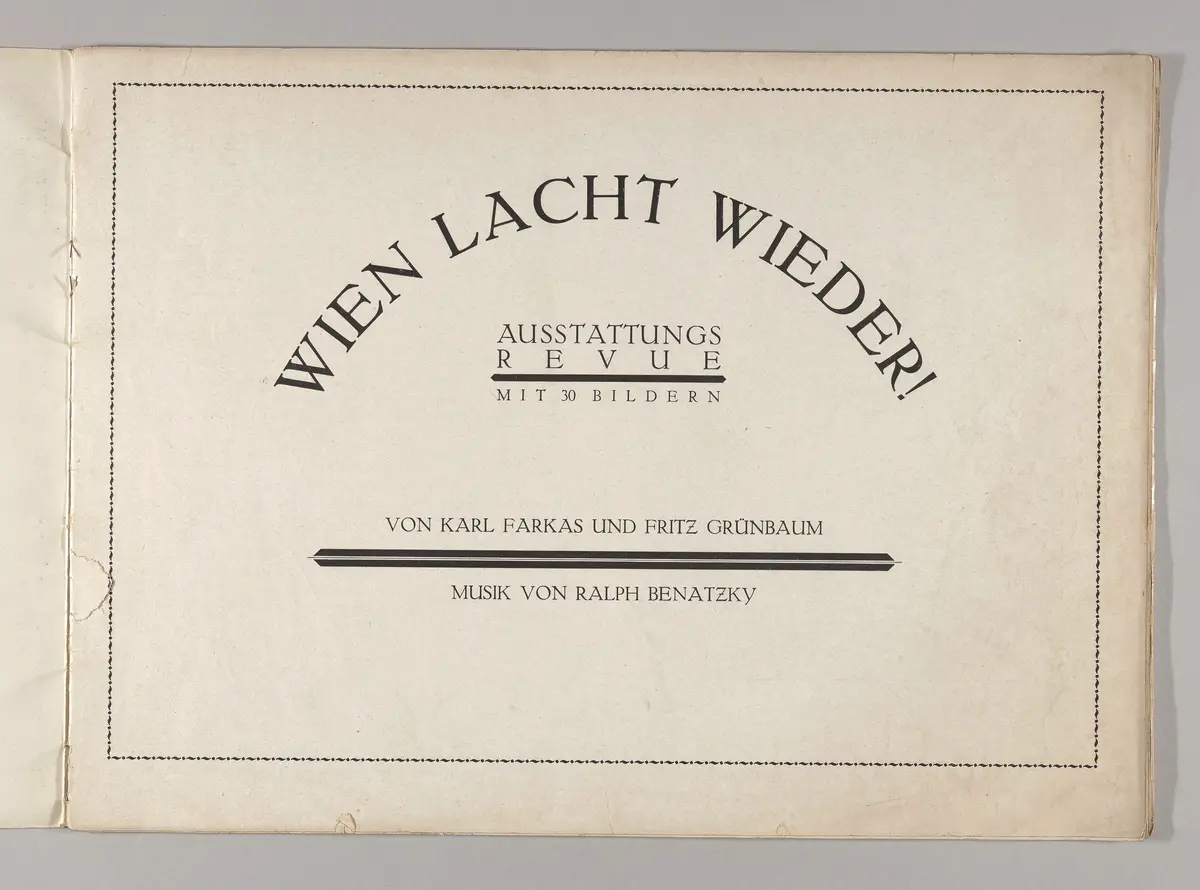 Wien lacht wieder