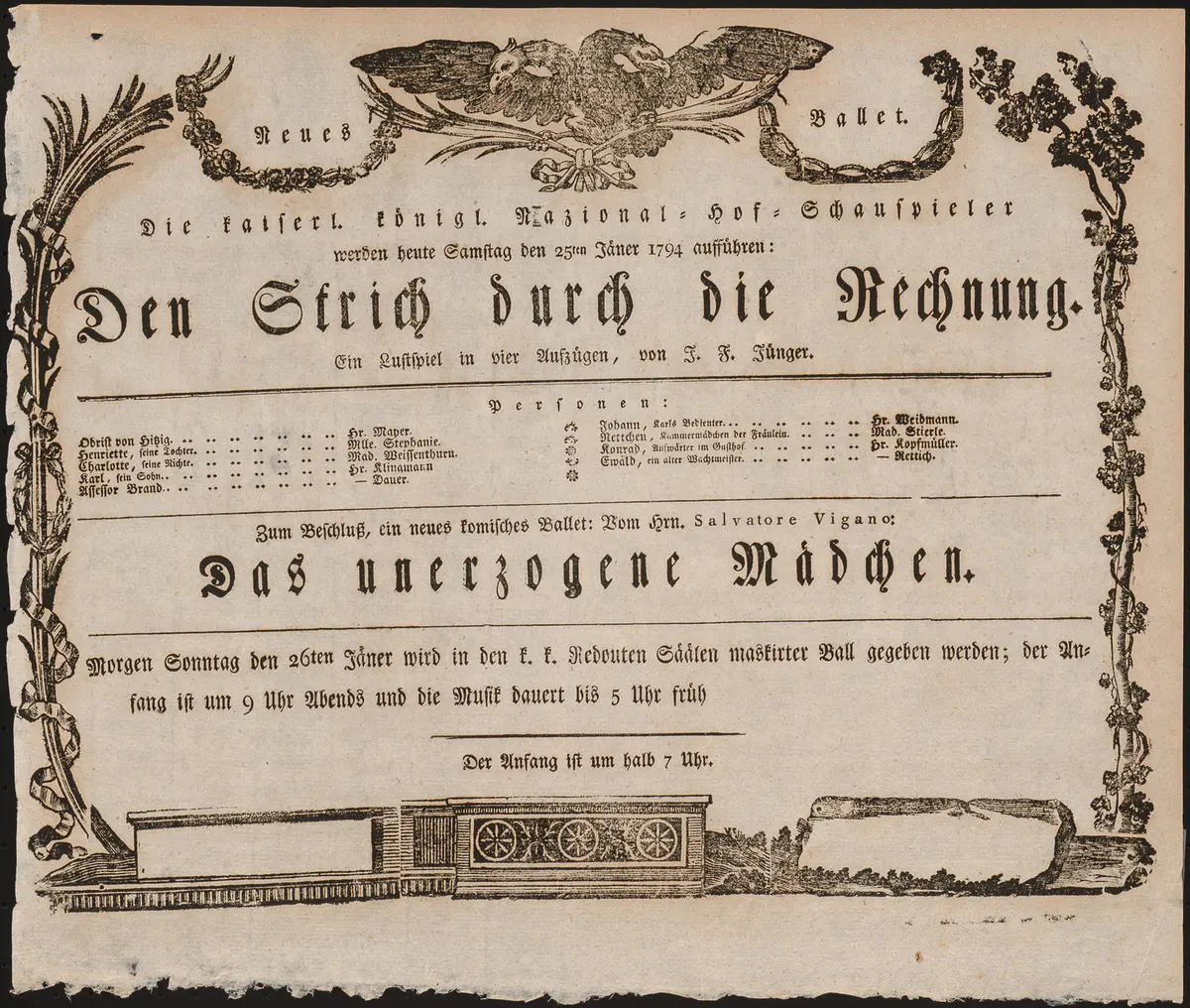 Den Strich durch die Rechnung, Das unerzogene Mädchen