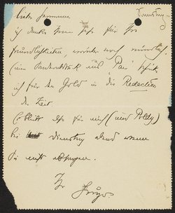Kartenbrief