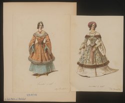 Der Liebe Wahn und Wahrheit, Titel der Serie: Figurinen des k.k. Hof-Burgtheaters