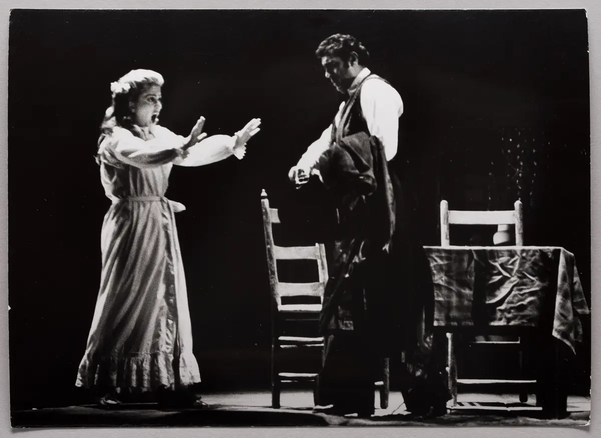 Plácido Domingo, Verweis auf Stücktitel: La fanciulla del West