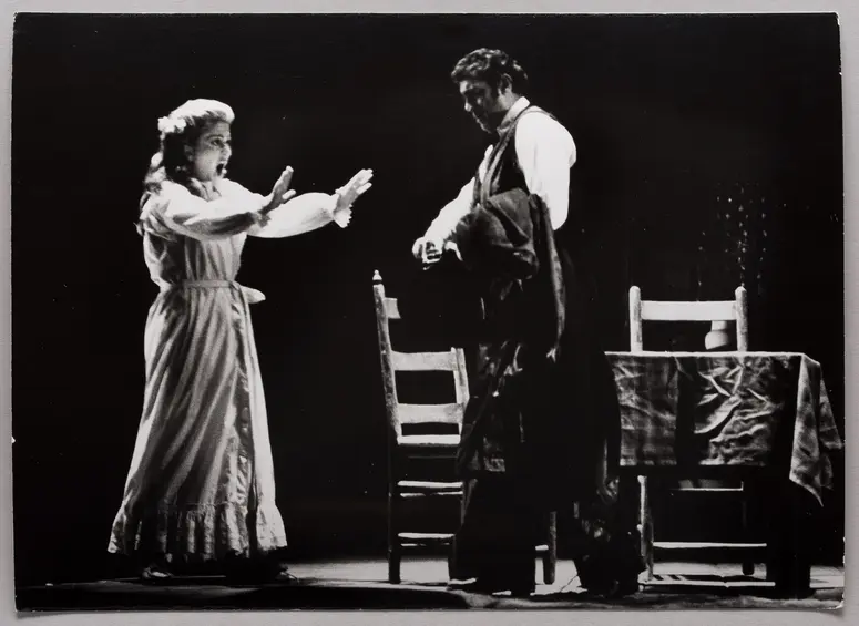 Plácido Domingo, Verweis auf Stücktitel: La fanciulla del West