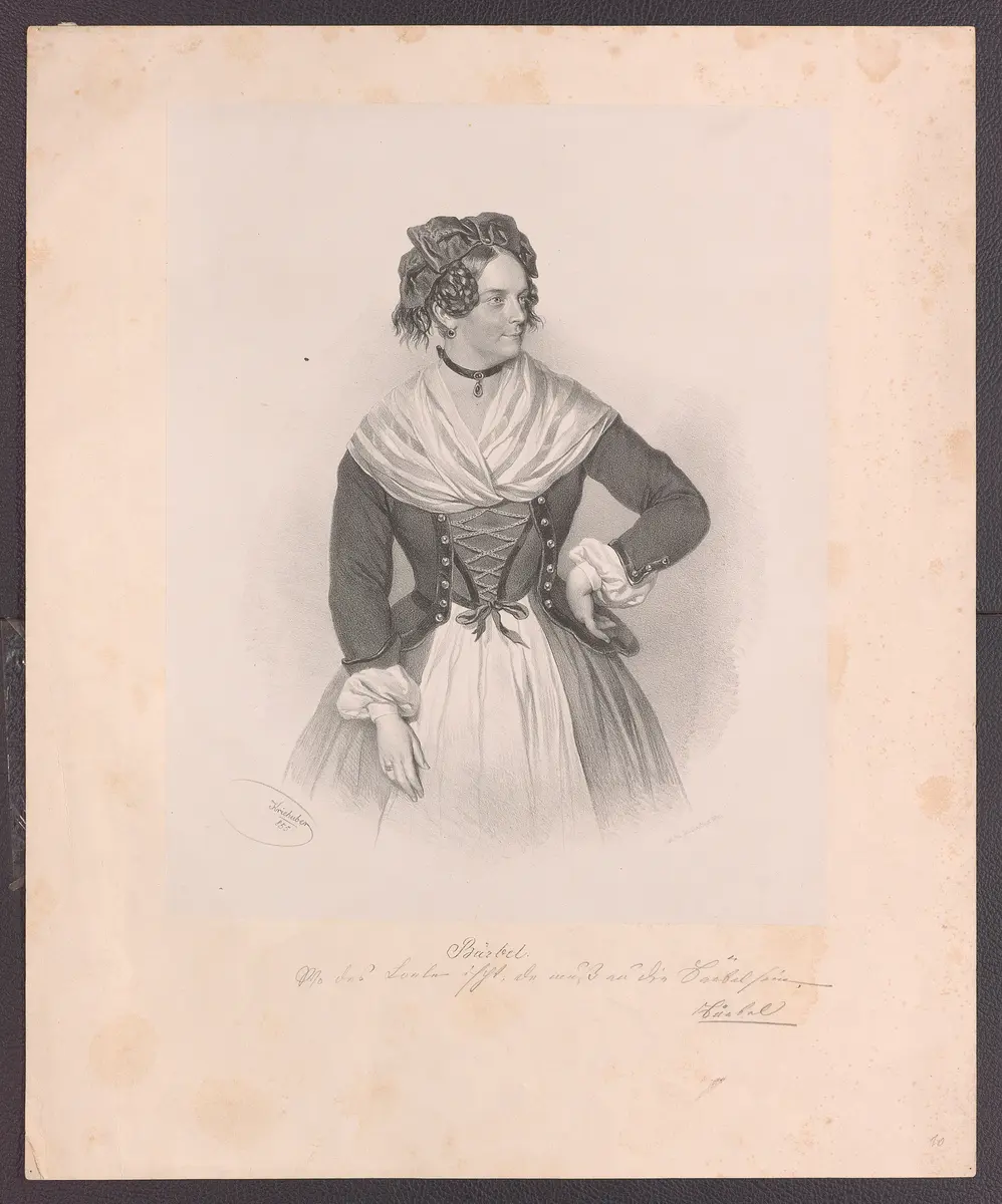 Amalie Haizinger, Verweis auf Stücktitel: Dorf und Stadt