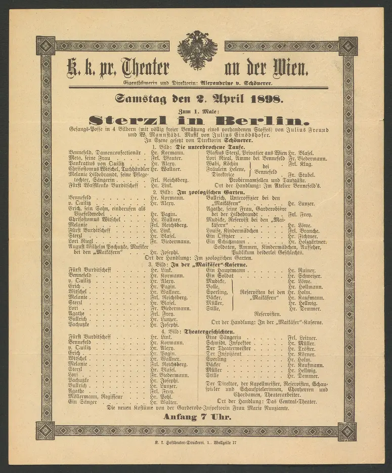 Sterzl in Berlin
