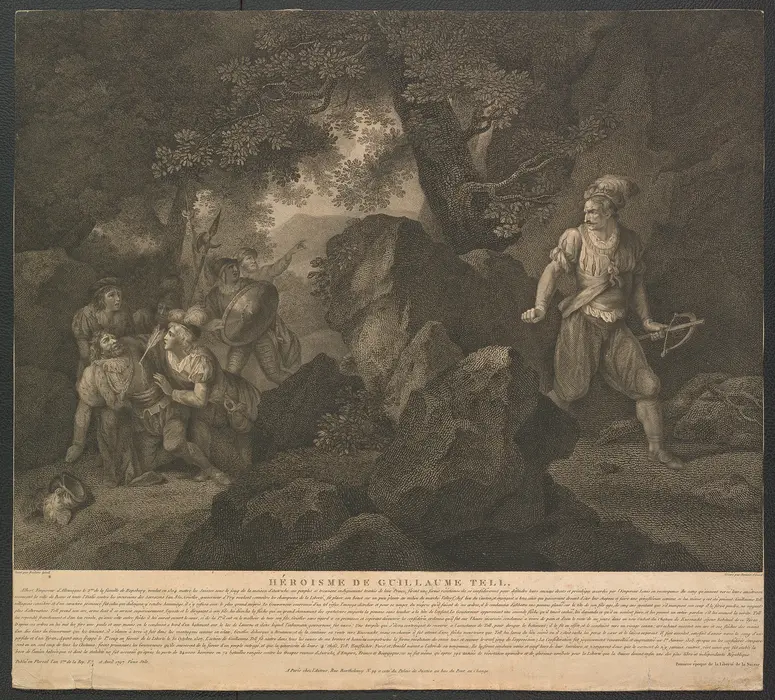 Wilhelm Tell, Titel in Vorlageform: Héroisme de Guillaume Tell