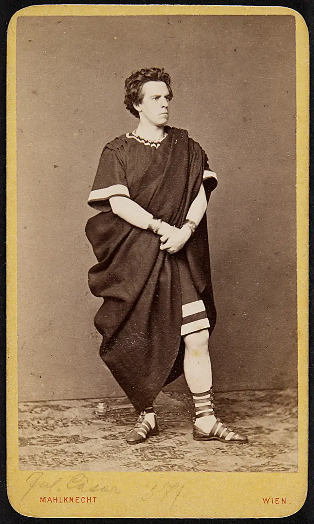 Josef Lewinsky, Verweis auf Stücktitel: Julius Caesar