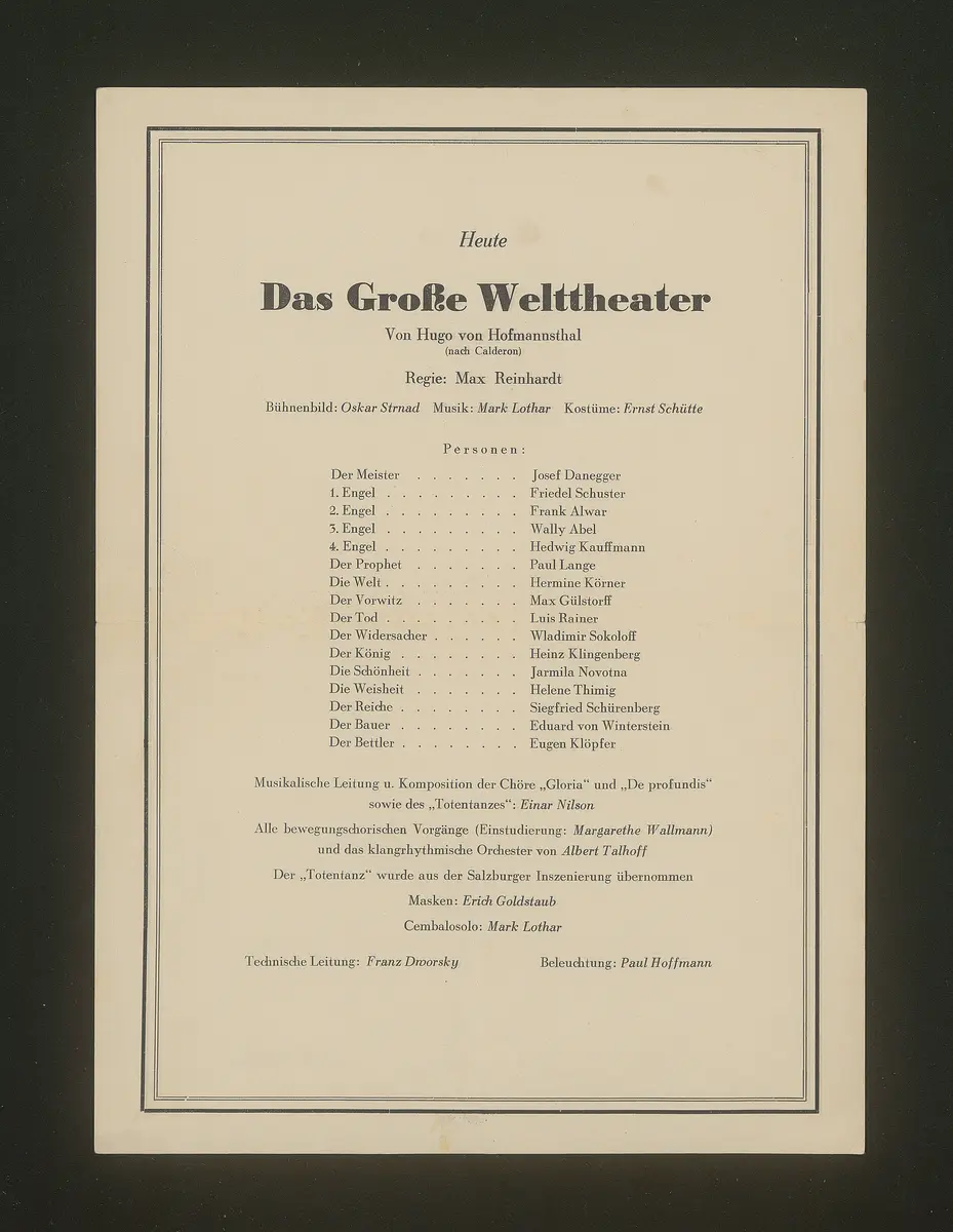 Das Große Welttheater