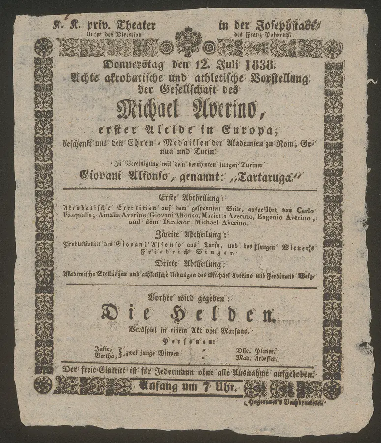Michael Averino, Die Helden