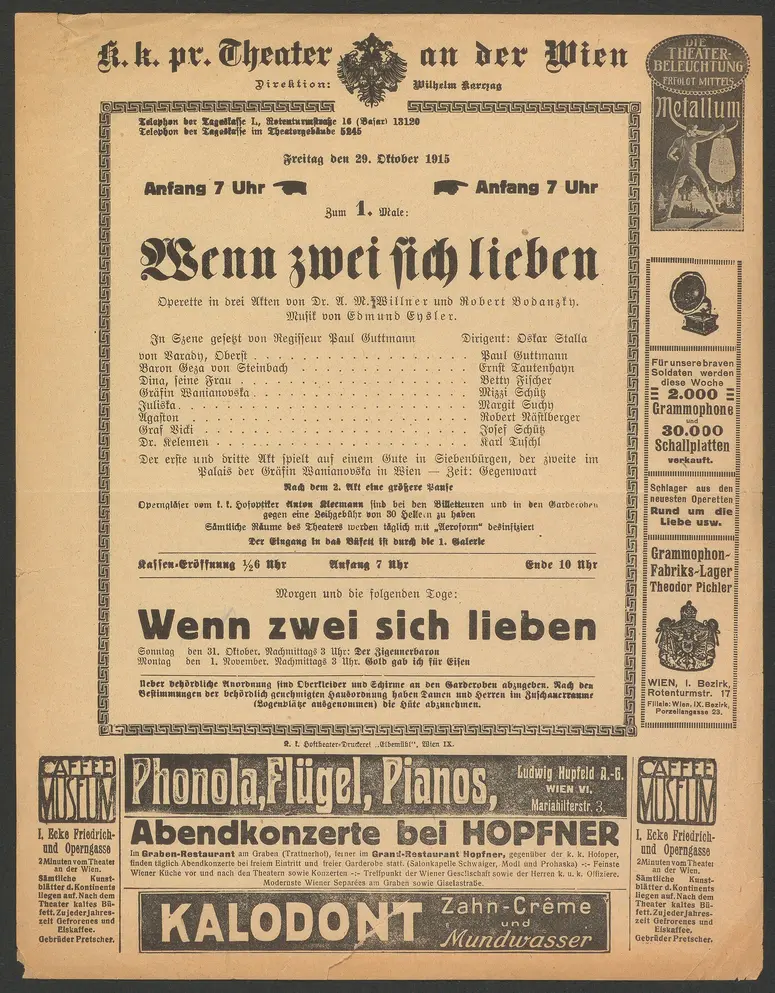 Wenn zwei sich lieben