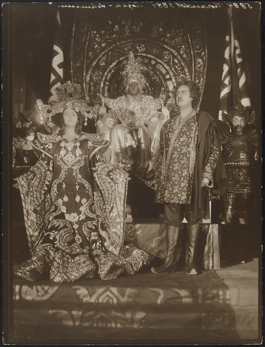 Leo Slezak, Verweis auf Stücktitel: Turandot