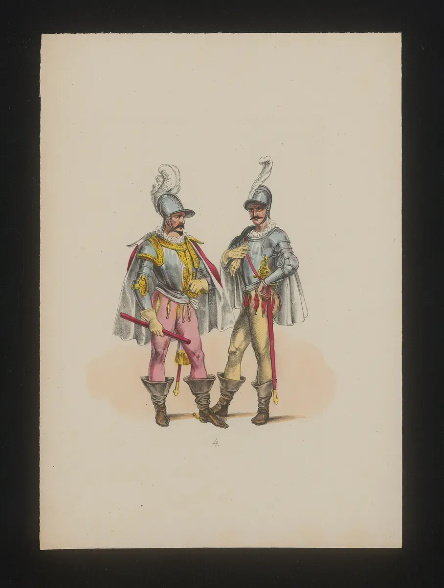 Die Spanier in Peru, Titel der Serie: Neue Costume-Sammlung verschiedener Zeiten und Nationen