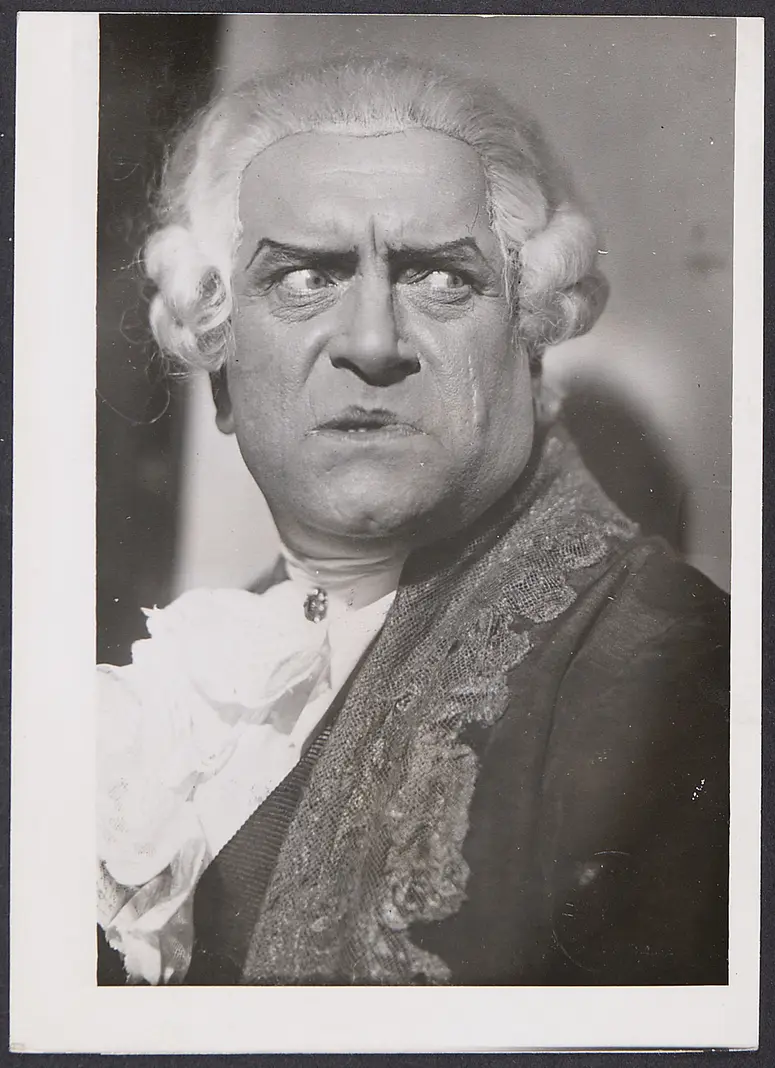 Franz Höbling, Verweis auf Stücktitel: Tosca