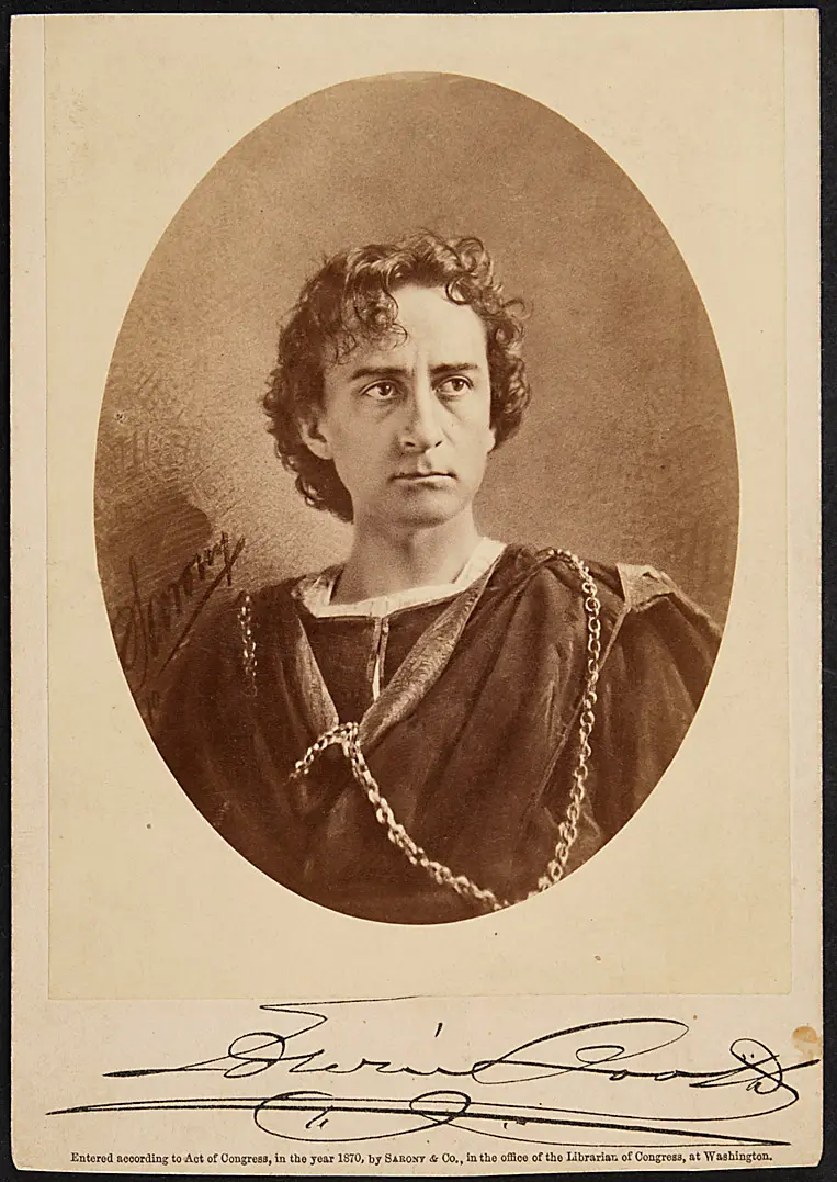 Edwin Booth, Verweis auf Stücktitel: Hamlet
