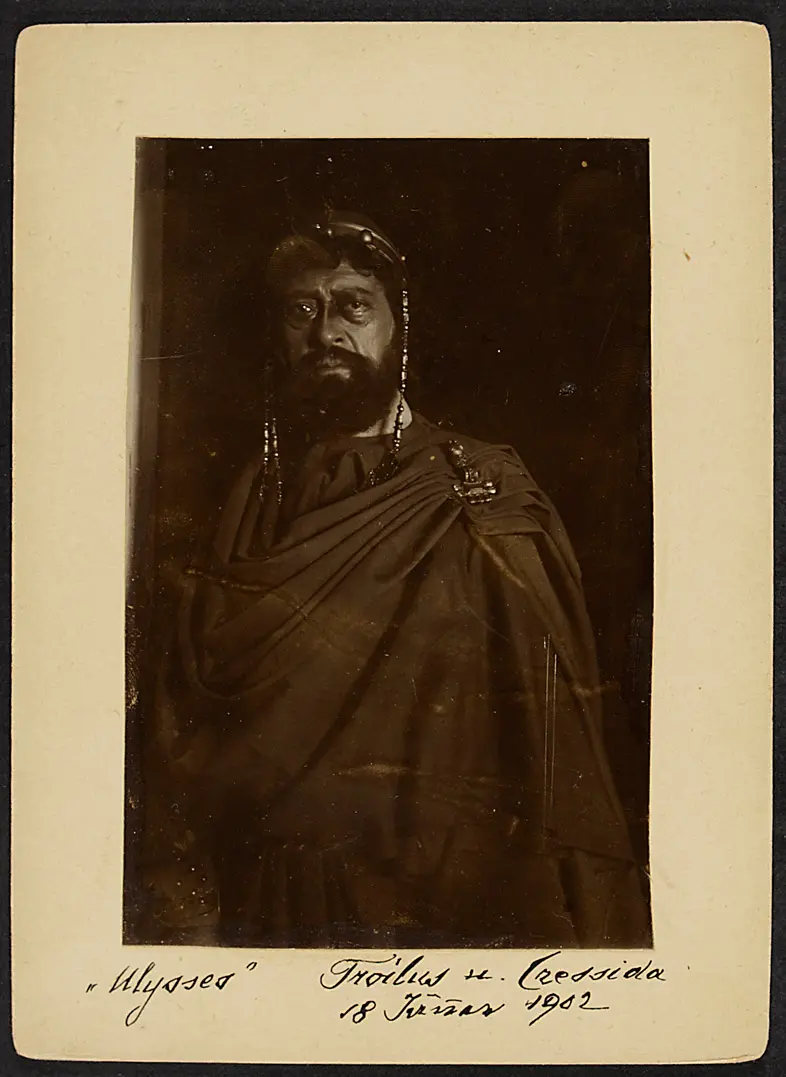 Adolf Ritter von Sonnenthal, Verweis auf Stücktitel: Troilus und Cressida