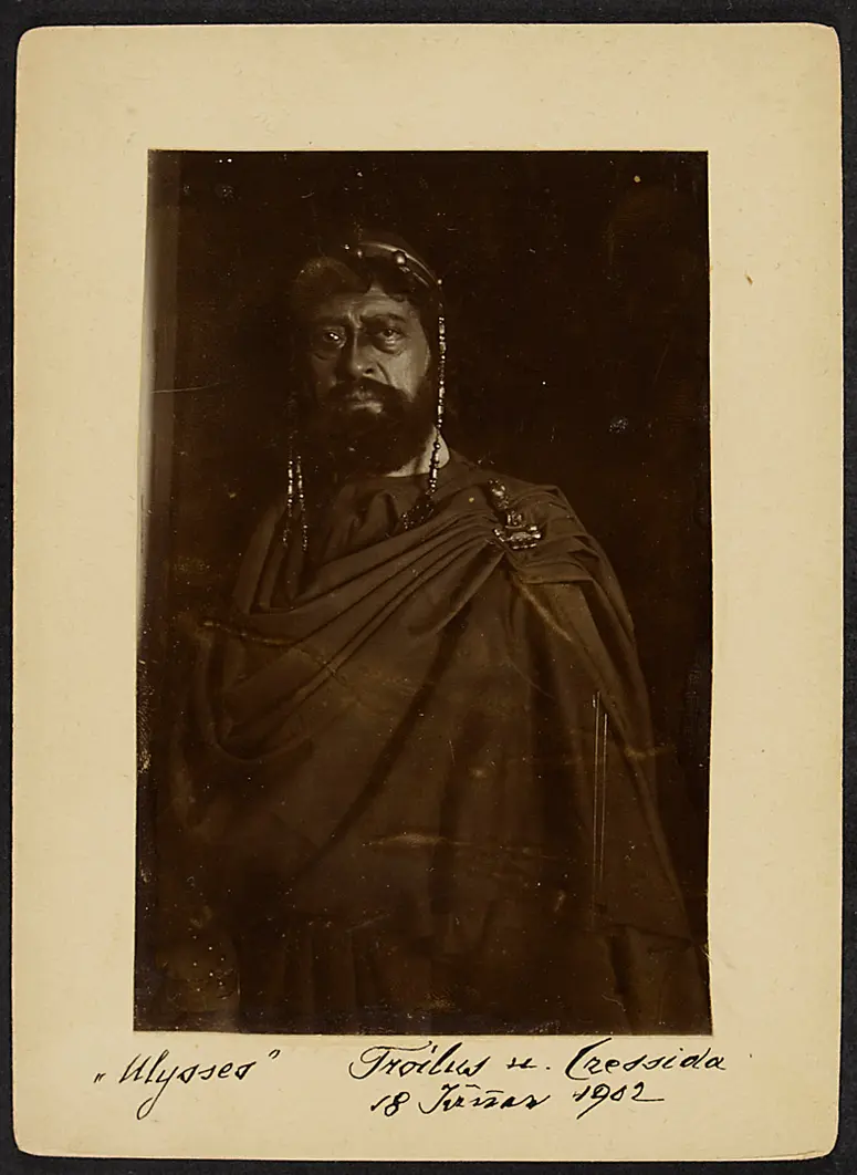 Adolf Ritter von Sonnenthal, Verweis auf Stücktitel: Troilus und Cressida