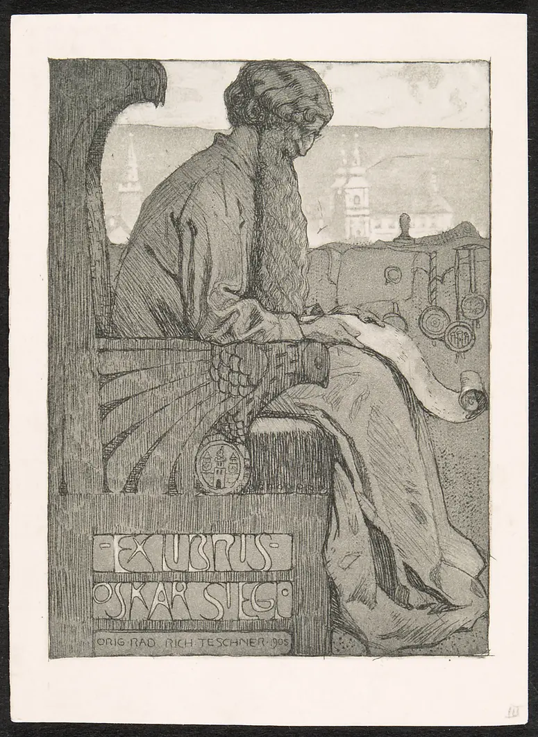 Exlibris Oskar Siegl