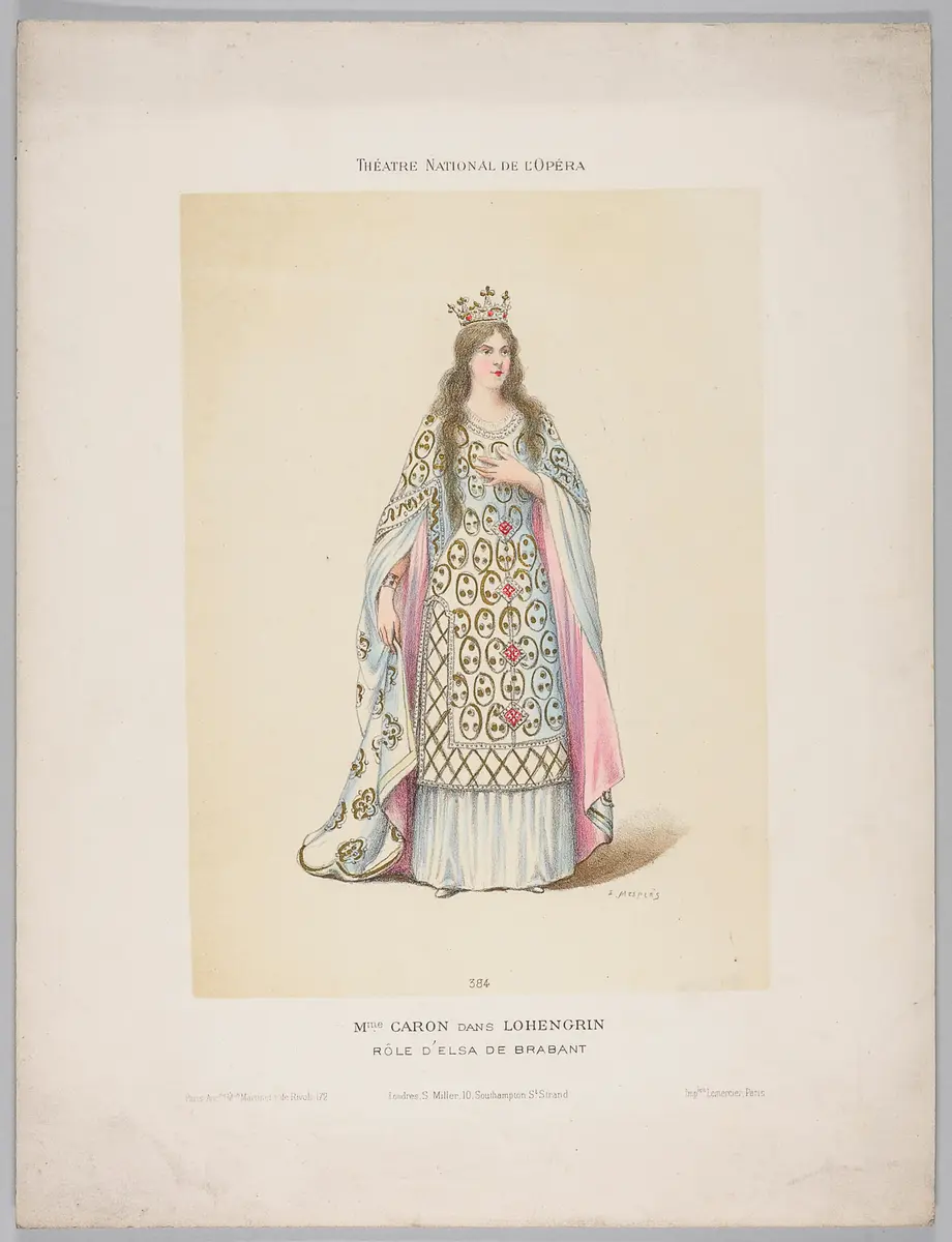 Rose Caron, Verweis auf Stücktitel: Lohengrin