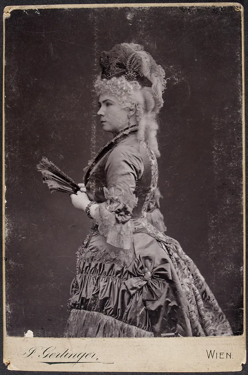 Marie Geistinger, Verweis auf Stücktitel: Emilia Galotti