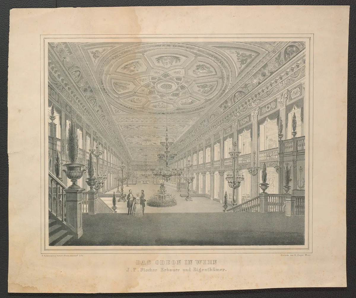 Wien (allgemein), Odeonsaal, Titel in Vorlageform: Das Odeon in Wien