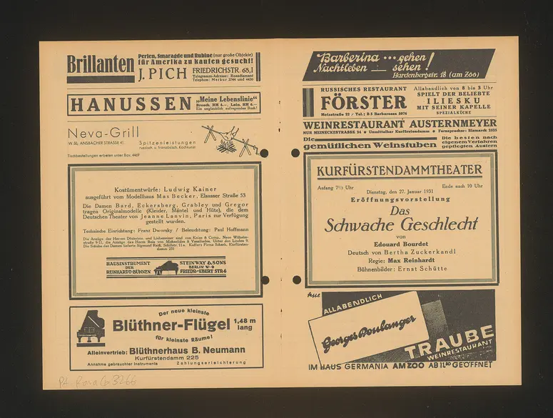 Das schwache Geschlecht
